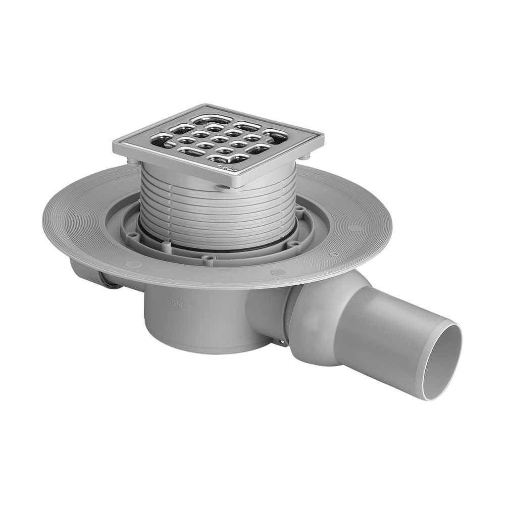 Viega Advantix Badablauf 4935.1, 40x50mm, Kunststoff, Grau... VIEGA-557119 4015211557119 (Abb. 6)