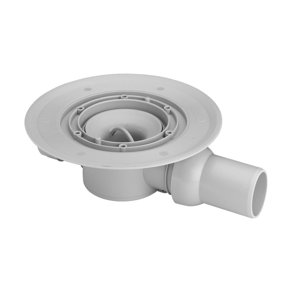 Viega Advantix Badablauf 4935.6, d. 50mm, Kunststoff, Grau... VIEGA-485412 4015211485412 (Abb. 6)