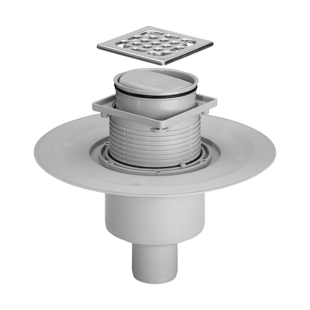 Viega Advantix Badablauf 4936.3, Kunststoff, Grau... VIEGA-583224 4015211583224 (Abb. 5)