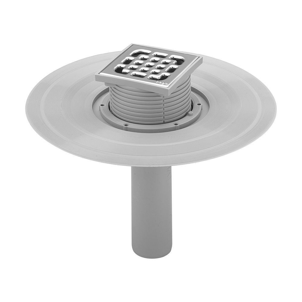 Viega Advantix Balkon-/Terrassenablauf 4944.2, DN 70, Kunststoff, Grau... VIEGA-557102 4015211557102 (Abb. 6)