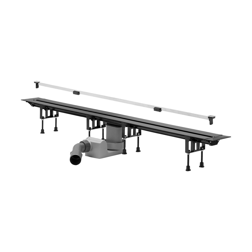 Viega Advantix Vario Duschrinne 4965.20, DN 40/50, Länge 300-1200mm, gebürstet... VIEGA-704353 4015211704353 (Abb. 4)