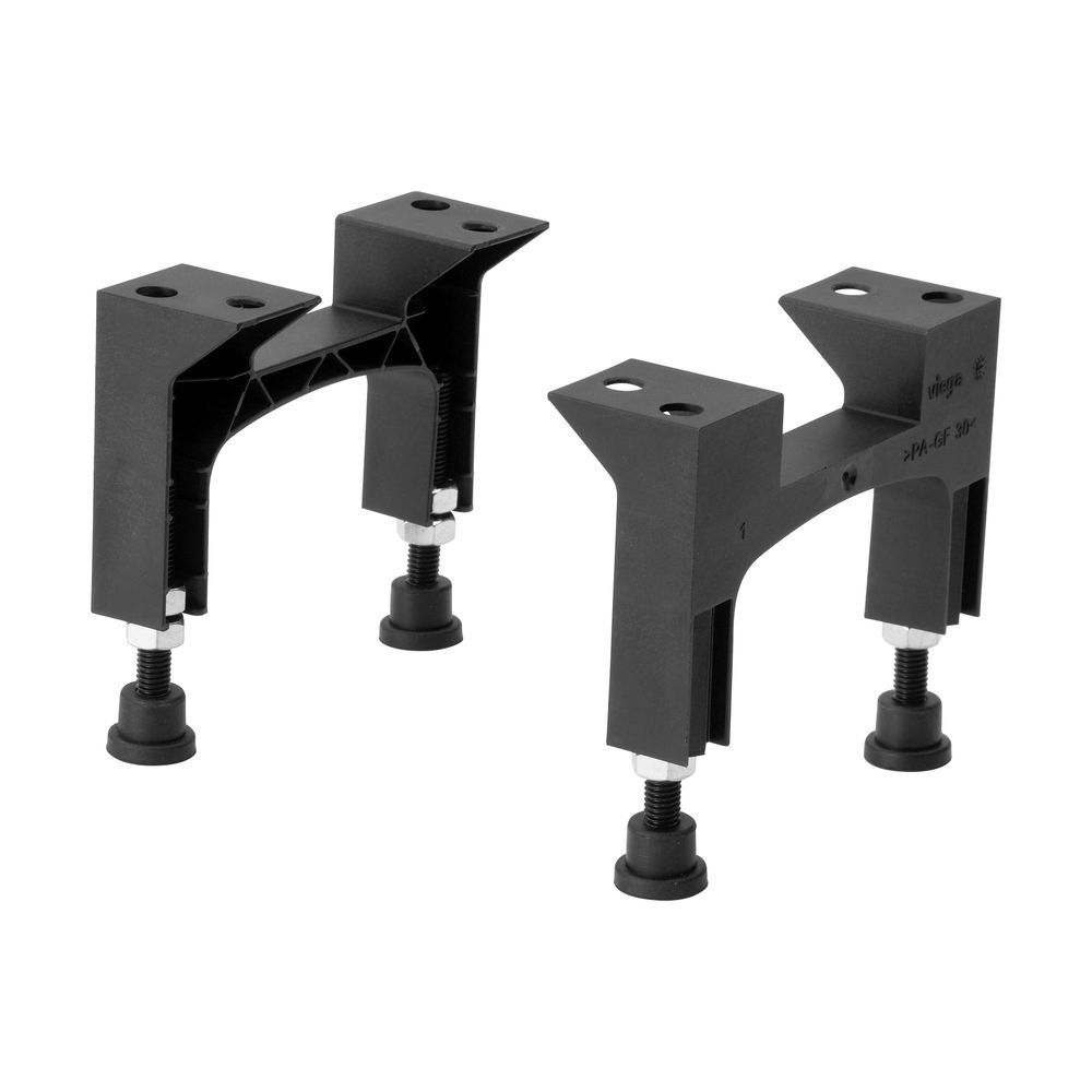 Viega Advantix Duschrinnen-Verstellfußset 4982.90, 95-160mm, Kunststoff, 2 Stück... VIEGA-737559 4015211737559 (Abb. 3)