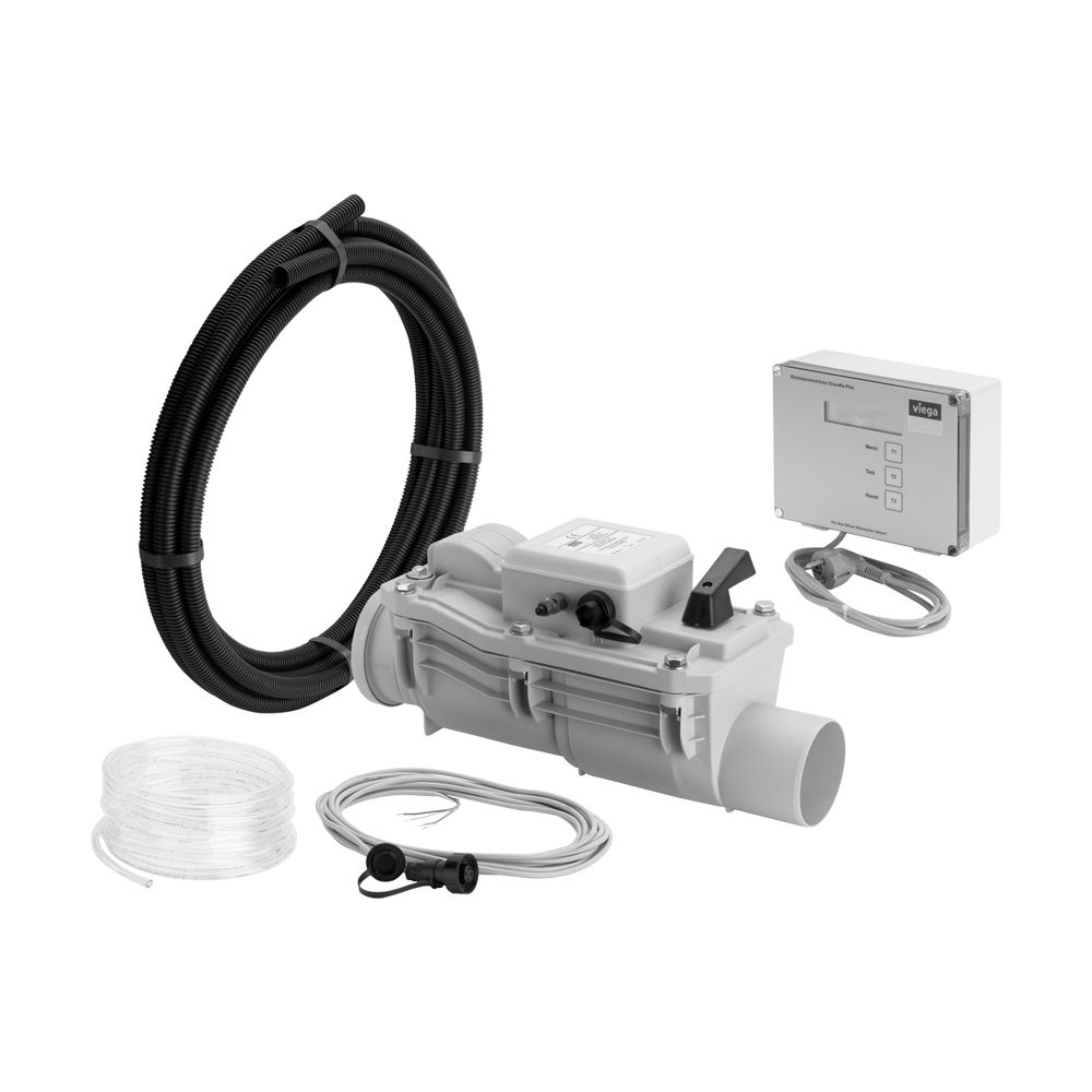 Viega Grundfix Rückstausicherung Plus 4987.41, DN 100, Kunststoff, Grau... VIEGA-667788 4015211667788 (Abb. 6)
