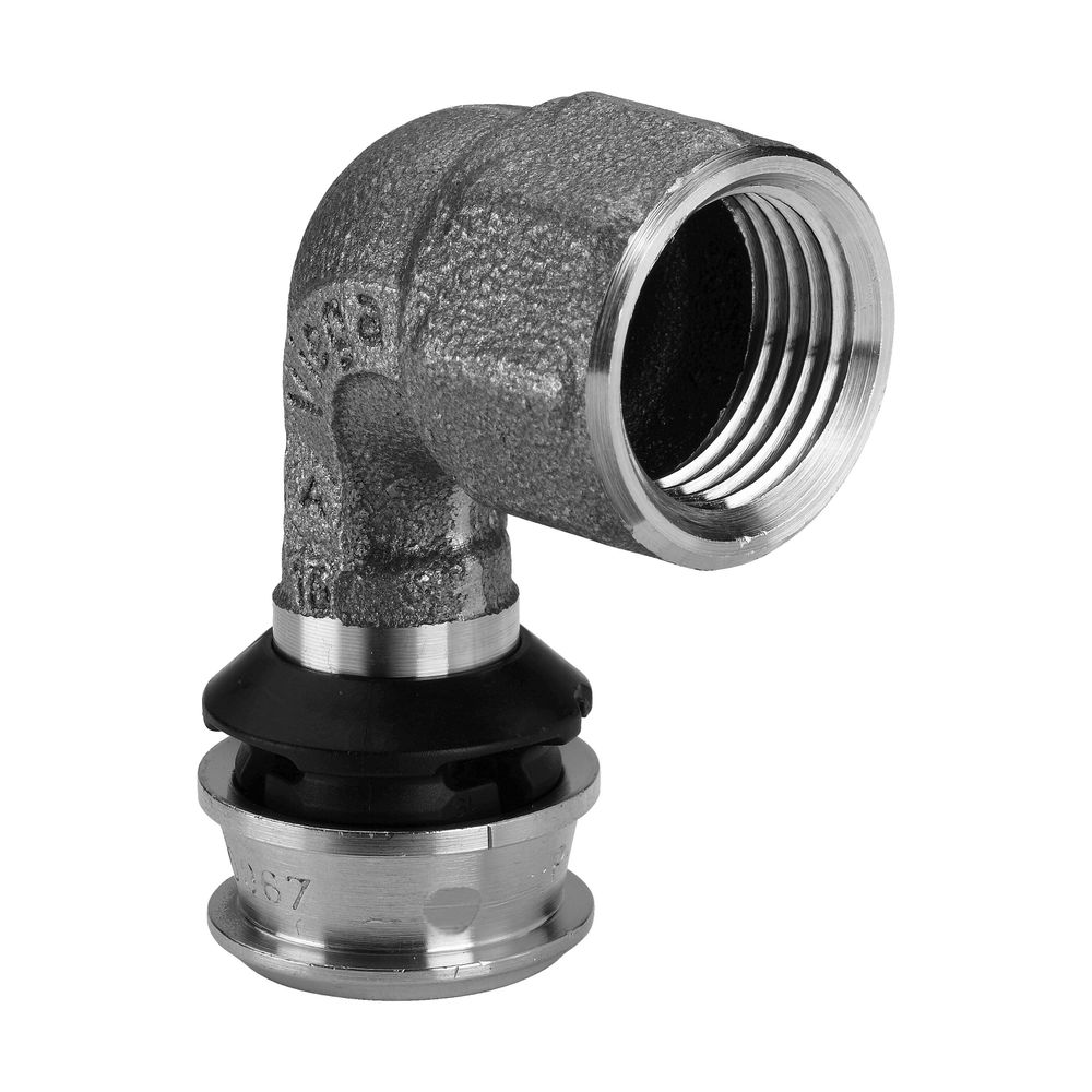 Viega Raxofix Übergangsbogen 90 Grad mit SC-Contur 5314.11, d. 20mm x R 1/2", Siliziumbro... VIEGA-646110 4015211646110 (Abb. 3)