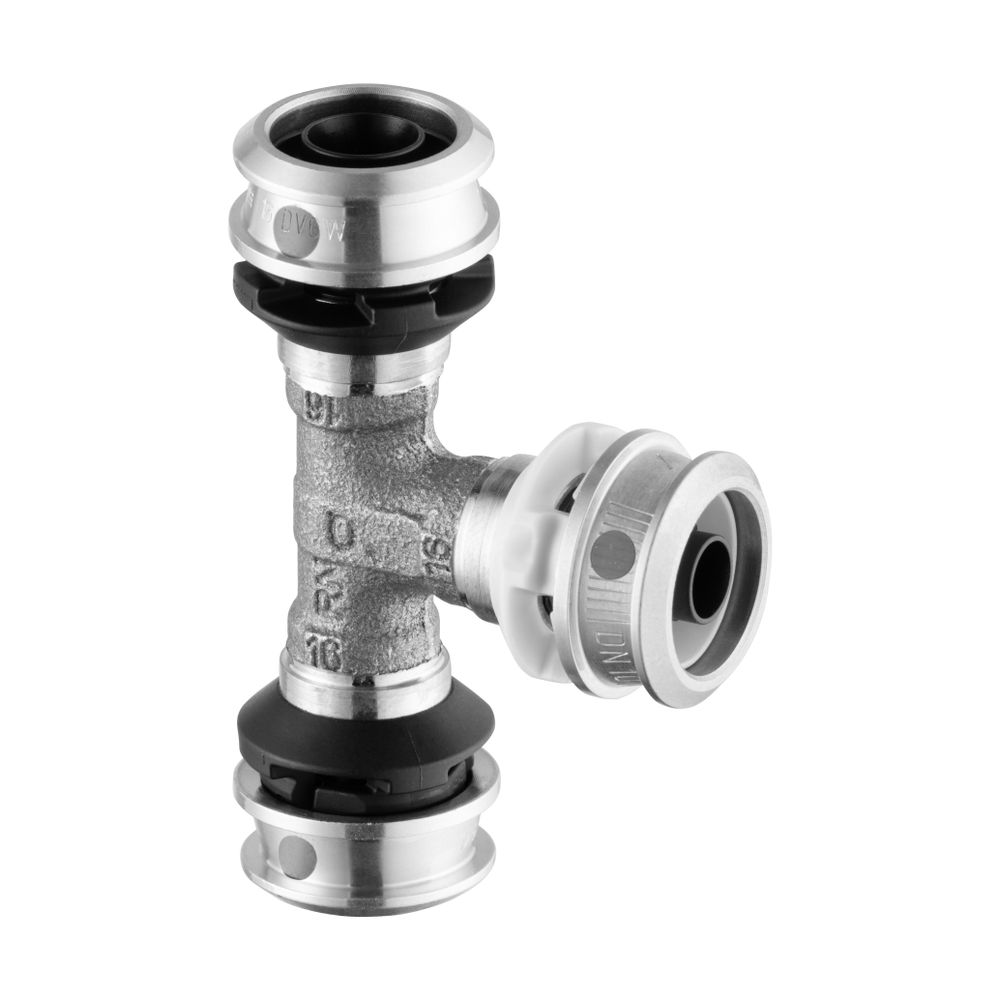 Viega Raxofix T-Stück mit SC-Contur 5318.01, d. 16x10x16mm, Siliziumbronze... VIEGA-781958 4015211781958 (Abb. 3)