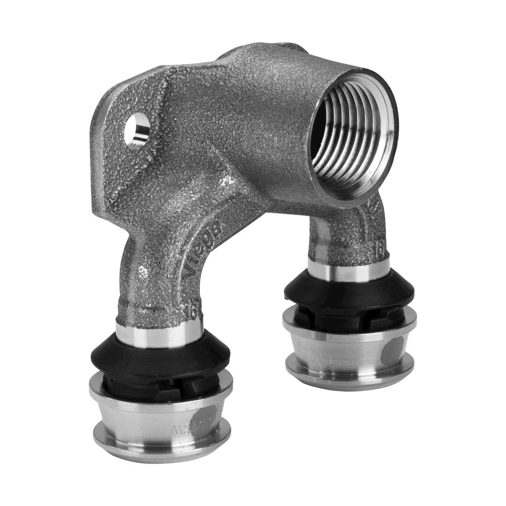 Viega Raxofix Doppelwinkel 5325.7, d. 20mm x Rp 1/2", Siliziumbronze... VIEGA-645960 4015211645960 (Abb. 3)