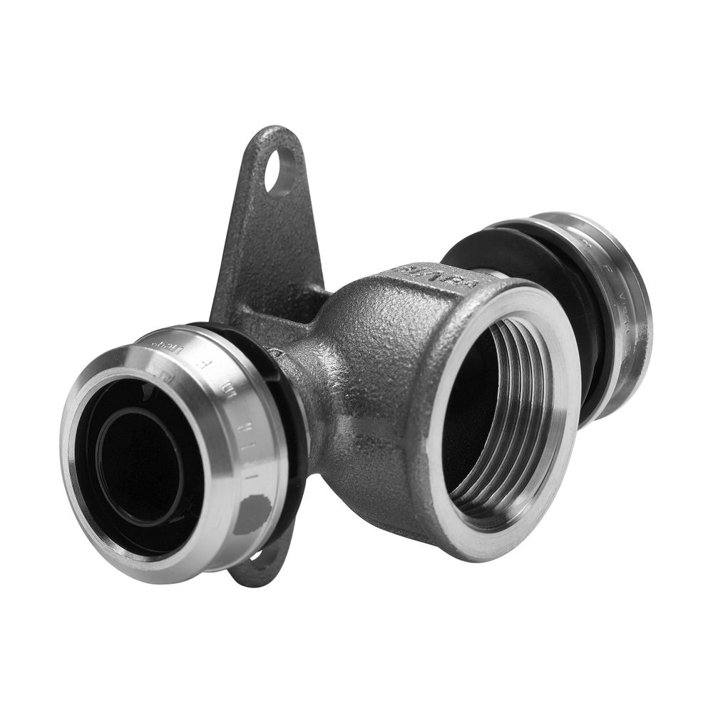 Viega Raxofix-Wandscheiben-T-Stück mit SC-Contur 5325.8, d. 16mm x Rp 1/2" x d. 16mm, Sil... VIEGA-647698 4015211647698 (Abb. 3)