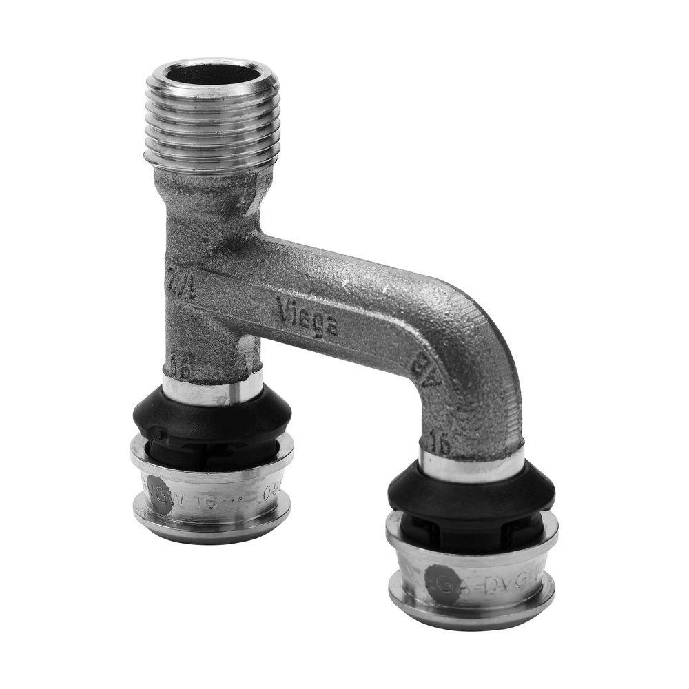 Viega Raxofix Erweiterungsstück mit SC-Contur 5326.31, R 1/2" x 16mm, Siliziumbronze... VIEGA-647674 4015211647674 (Abb. 3)