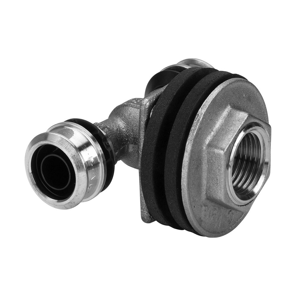 Viega Raxofix Doppelwanddurchführung SC-Contur 5332.81, d. 16mm x Rp 1/2" x G 3/4"x25mm, ... VIEGA-647735 4015211647735 (Abb. 3)