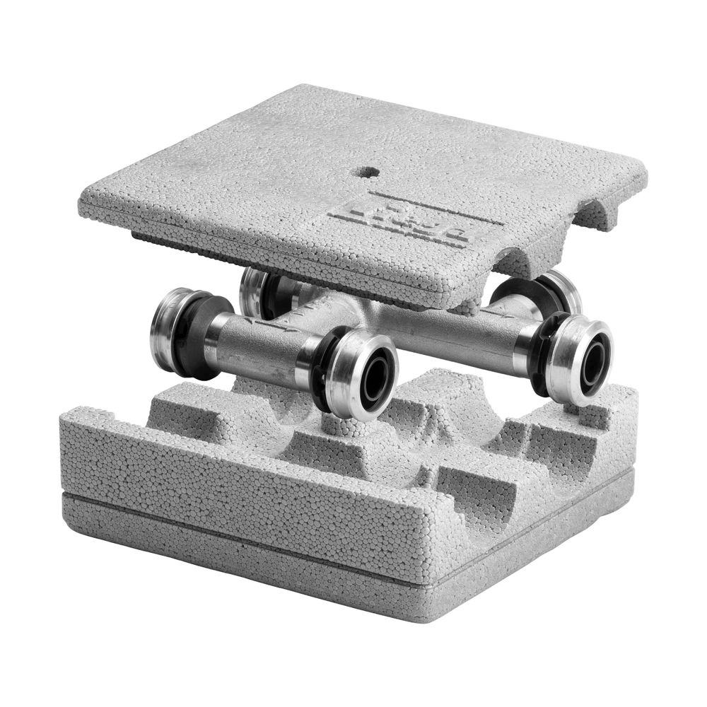 Viega Raxofix Kreuzungs-T-Stück mit SC-Contur 5349, d. 20x20x20mm, Messing... VIEGA-647964 4015211647964 (Abb. 3)