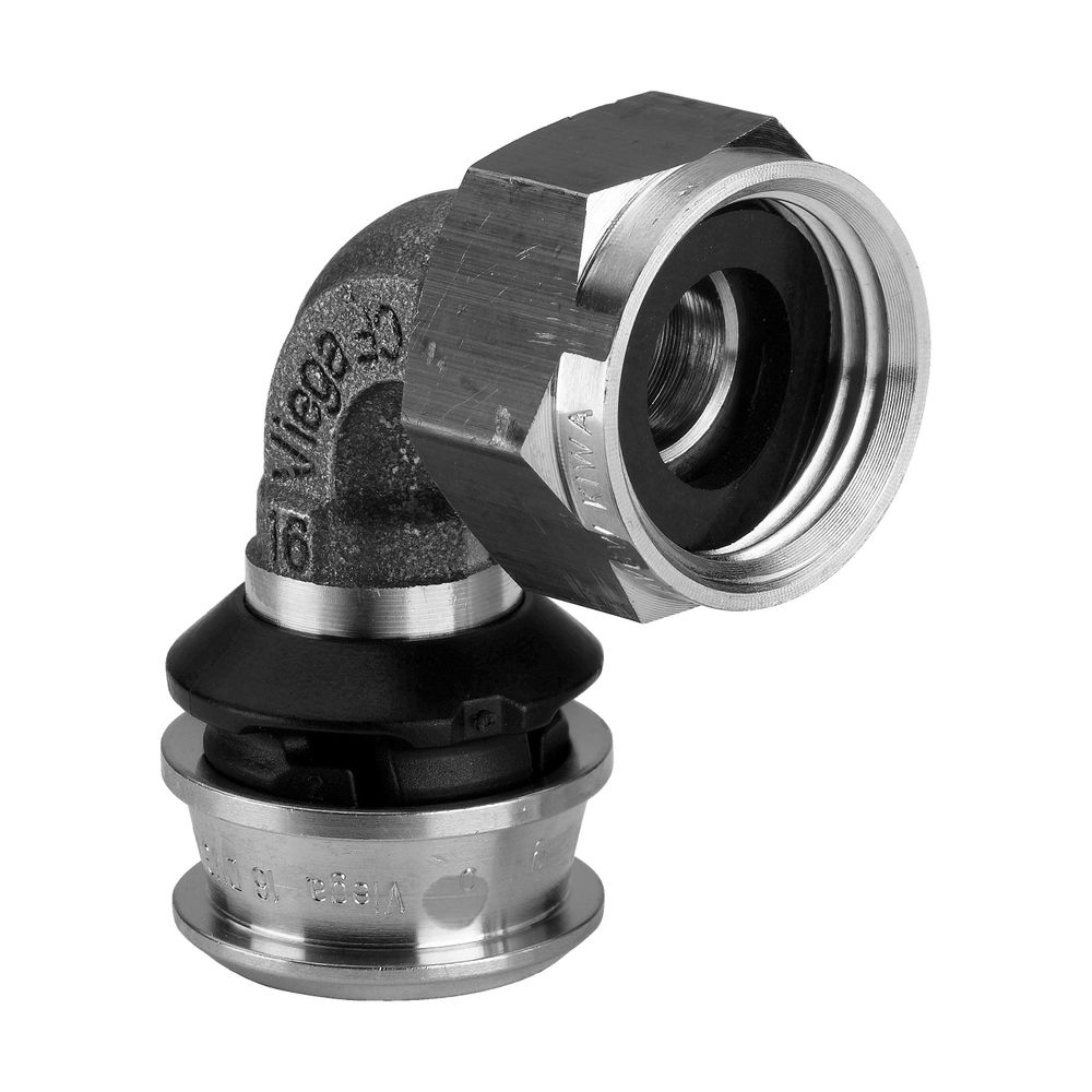 Viega Raxofix Winkel-Anschlussverschraubung 90 Grad mit SC-Contur 5355, d. 16mm x G 1/2",... VIEGA-646387 4015211646387 (Abb. 3)