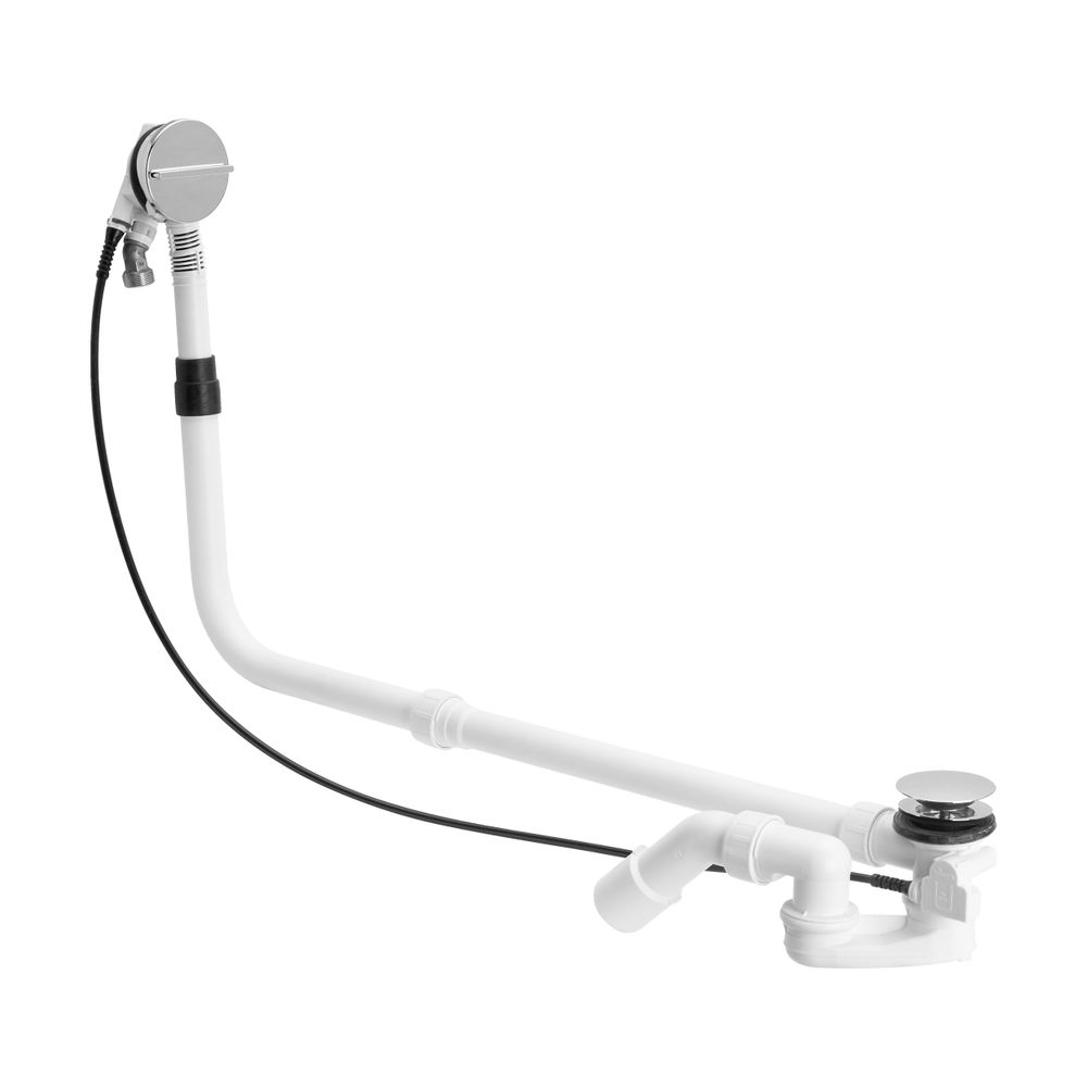 Viega Multiplex Trio Ab- und Überlauf 6161.71, DN 40/50, Bowdenzug-Länge 1070mm, Länge/Hö... VIEGA-727727 4015211727727 (Abb. 4)