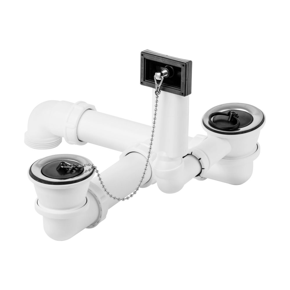 Viega Ab- und Überlaufgarnitur Raumschaffer 7870.52, G 1 1/2" x 70mm x 170-330mm, Kunstst... VIEGA-108137 4015211108137 (Abb. 4)