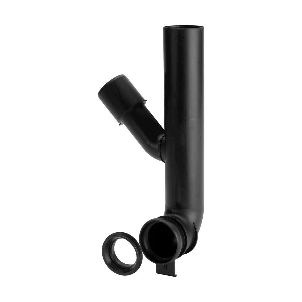 Viega Spülrohrbogen 8310.26 mit Lüfteranschluss, Länge 285mm, Kunststoff, schwarz... VIEGA-610883 4015211610883 (Abb. 4)