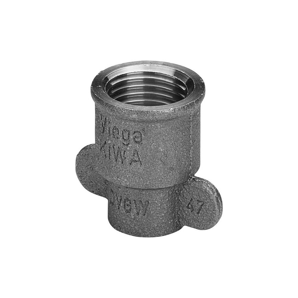Viega Übergangsstück 94270GF mit Flügel, d. 15mm x Rp 1/2", Rotguss... VIEGA-103880 4015211103880 (Abb. 3)