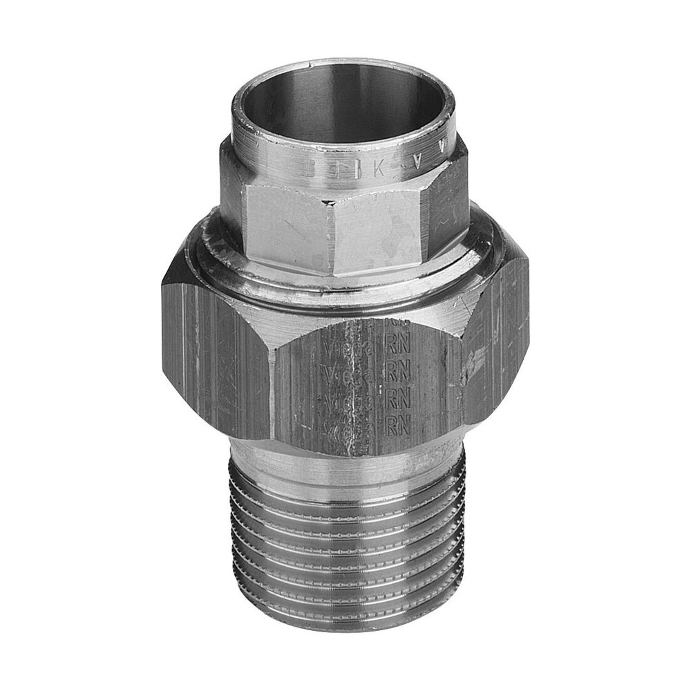Viega Übergangsverschraubung 94331G flachdichtend, d. 22mm x R 3/4", Rotguss/Messing... VIEGA-112967 4015211112967 (Abb. 4)