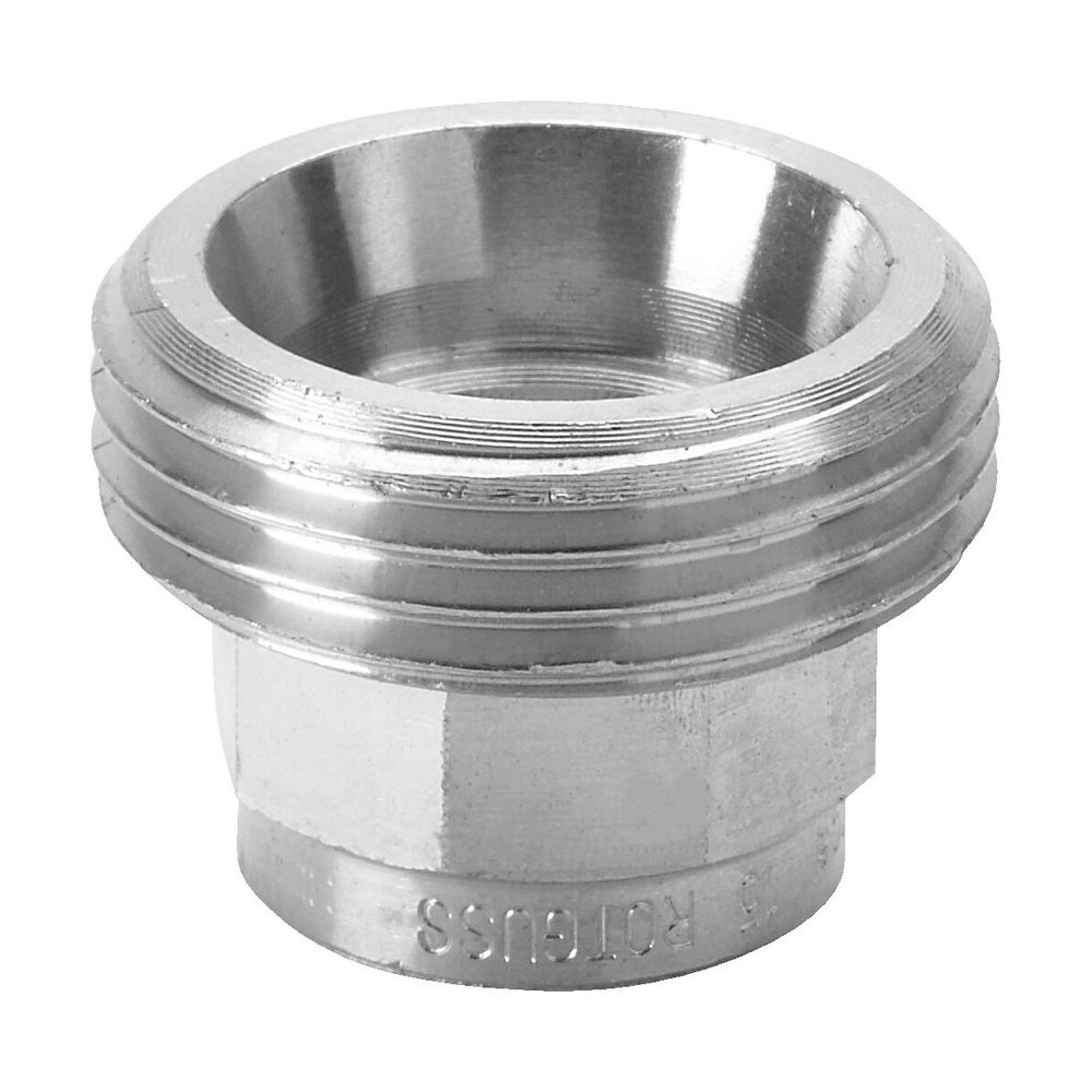 Viega Gewindestutzen 94340-260, d. 15mm, Rotguss... VIEGA-142636 4015211142636 (Abb. 2)