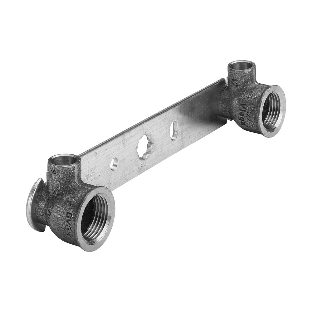 Viega Gemini Montageeinheit 94476.05, d. 12mm x Rp 1/2" x 150mm, Stahl verzinkt/Rotguss... VIEGA-121167 4015211121167 (Abb. 3)
