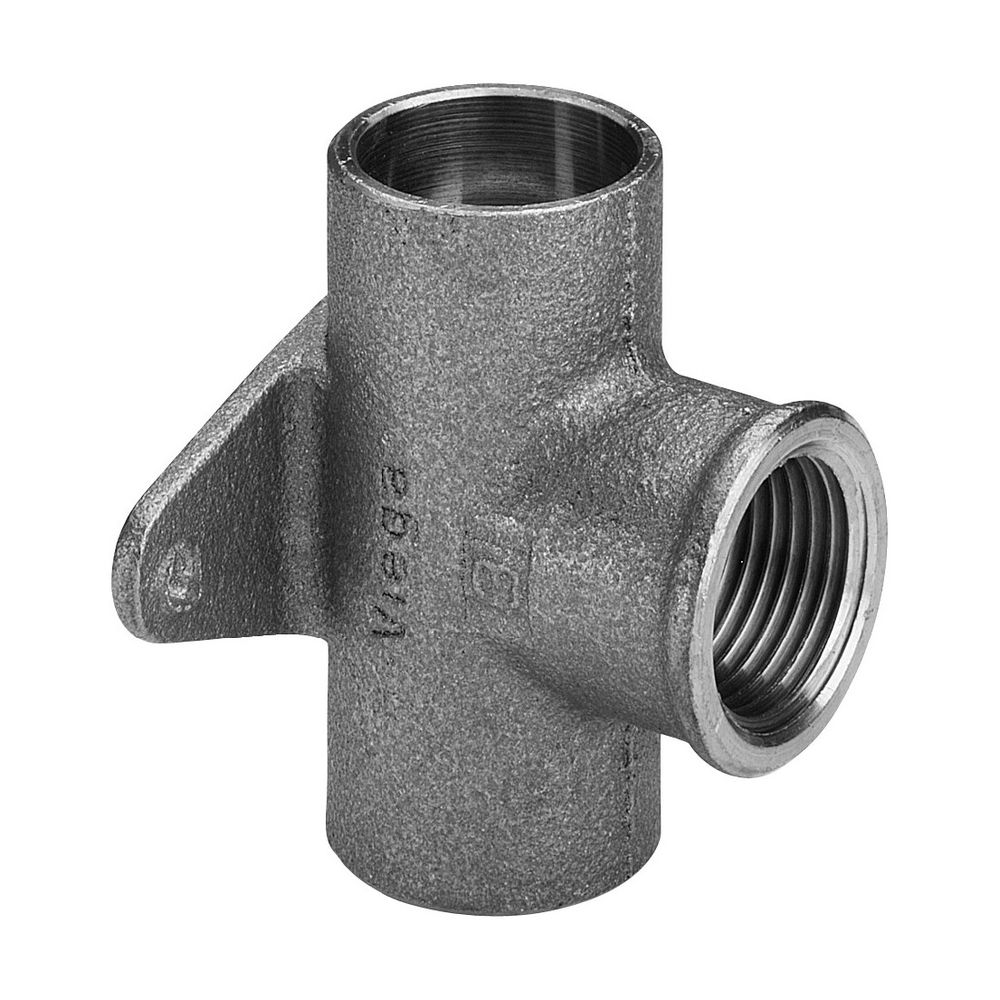 Viega Wandscheiben-T-Stück 94490G in 18mm x Rp1/2 x 18mm Rotguss... VIEGA-138127 4015211138127 (Abb. 3)