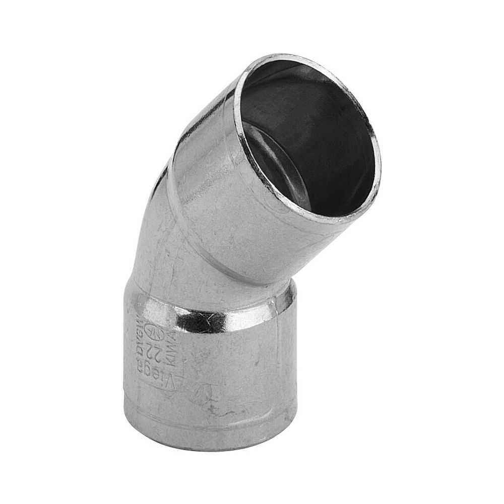 Viega Bogen 45 Grad 95041, d. 10mm, Kupfer... VIEGA-110420 4015211110420 (Abb. 3)