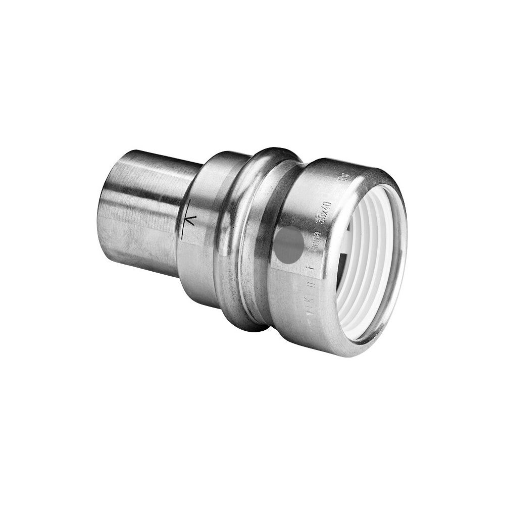 Viega Geopress Einsteckstück mit SC-Contur 9615.1TW, d. 25x22mm, Rotguss... VIEGA-767266 4015211767266 (Abb. 4)
