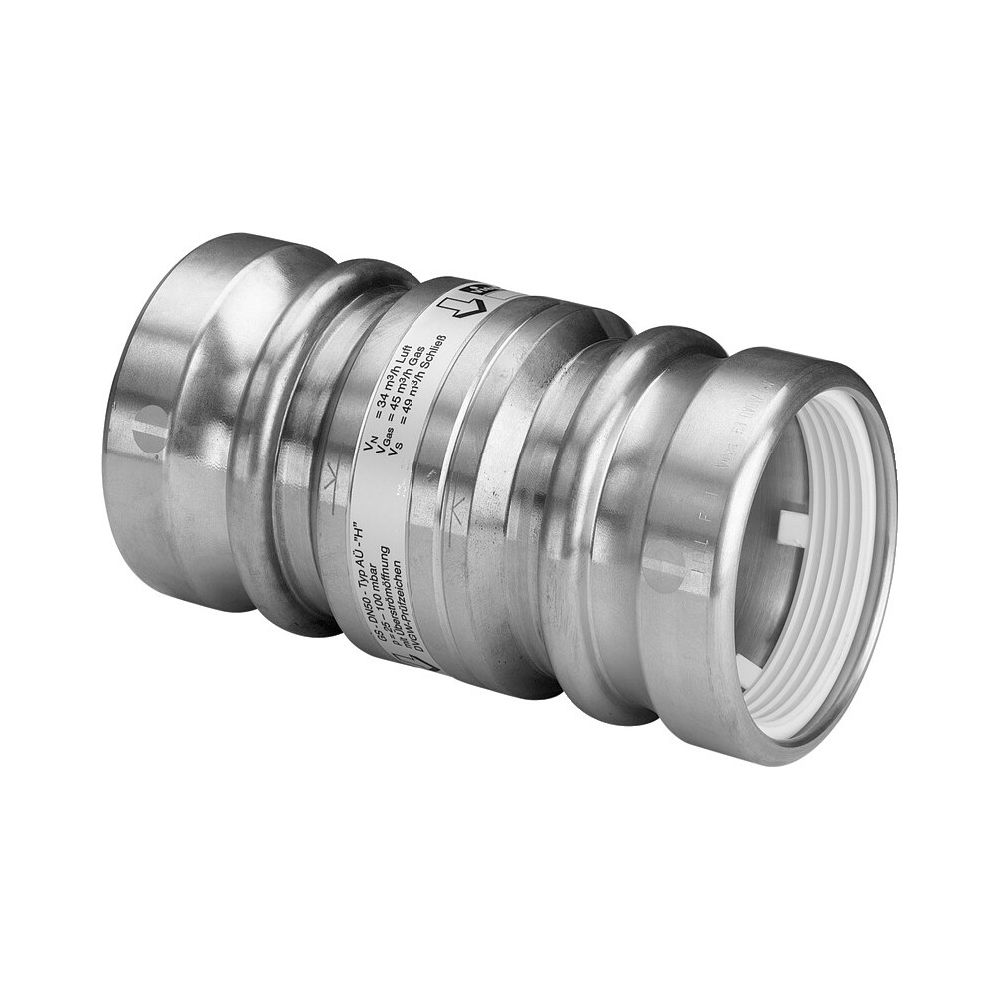 Viega Geopress Gasströmungswächter mit SC-Contur 9653.1 Typ A/D, d. 32 Betriebsdruck 25 m... VIEGA-484477 4015211484477 (Abb. 5)