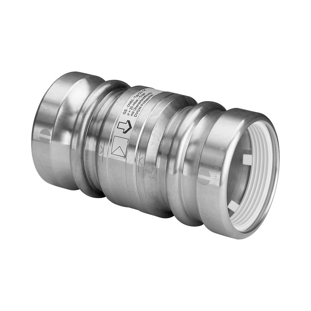 Viega Geopress Gasströmungswächter mit SC-Contur 9655.1 Typ C, d. 63 Betriebsdruck 25 mba... VIEGA-488901 4015211488901 (Abb. 5)