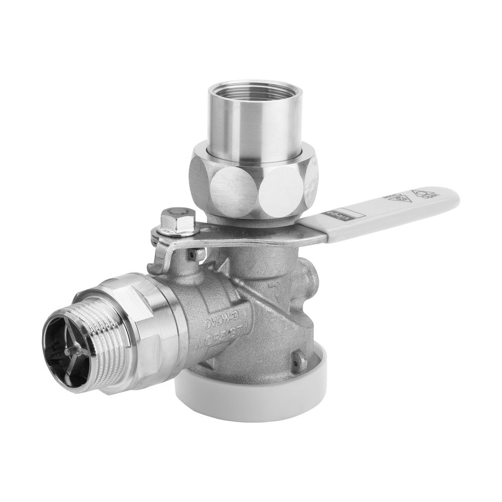 Viega Gaszähler-Kugeleckhahn TAE G21112T in R1 x Rp1 Messing... VIEGA-526818 4015211526818 (Abb. 5)