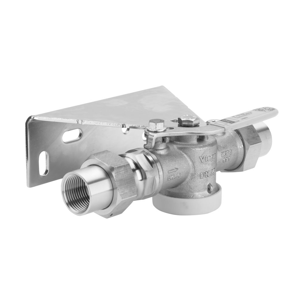 Viega Gaszähler-Kugelhahn G2112.1S in Rp1 x (4,0m3) Rotguss... VIEGA-618315 4015211618315 (Abb. 5)