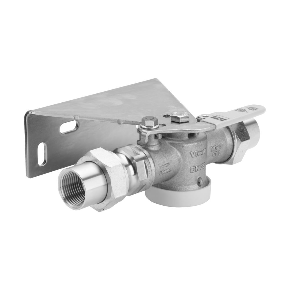 Viega Gaszähler-Kugeleckhahn TAE G21121T in Rp1 Messing... VIEGA-527976 4015211527976 (Abb. 5)