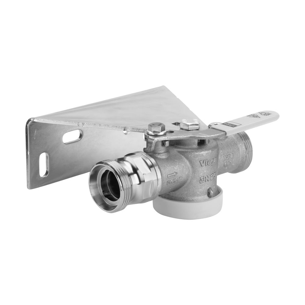 Viega Gaszähler-Kugelhahn für Einstutzengaszähler G2112.2, G 1 3/8", Messing... VIEGA-530051 4015211530051 (Abb. 5)