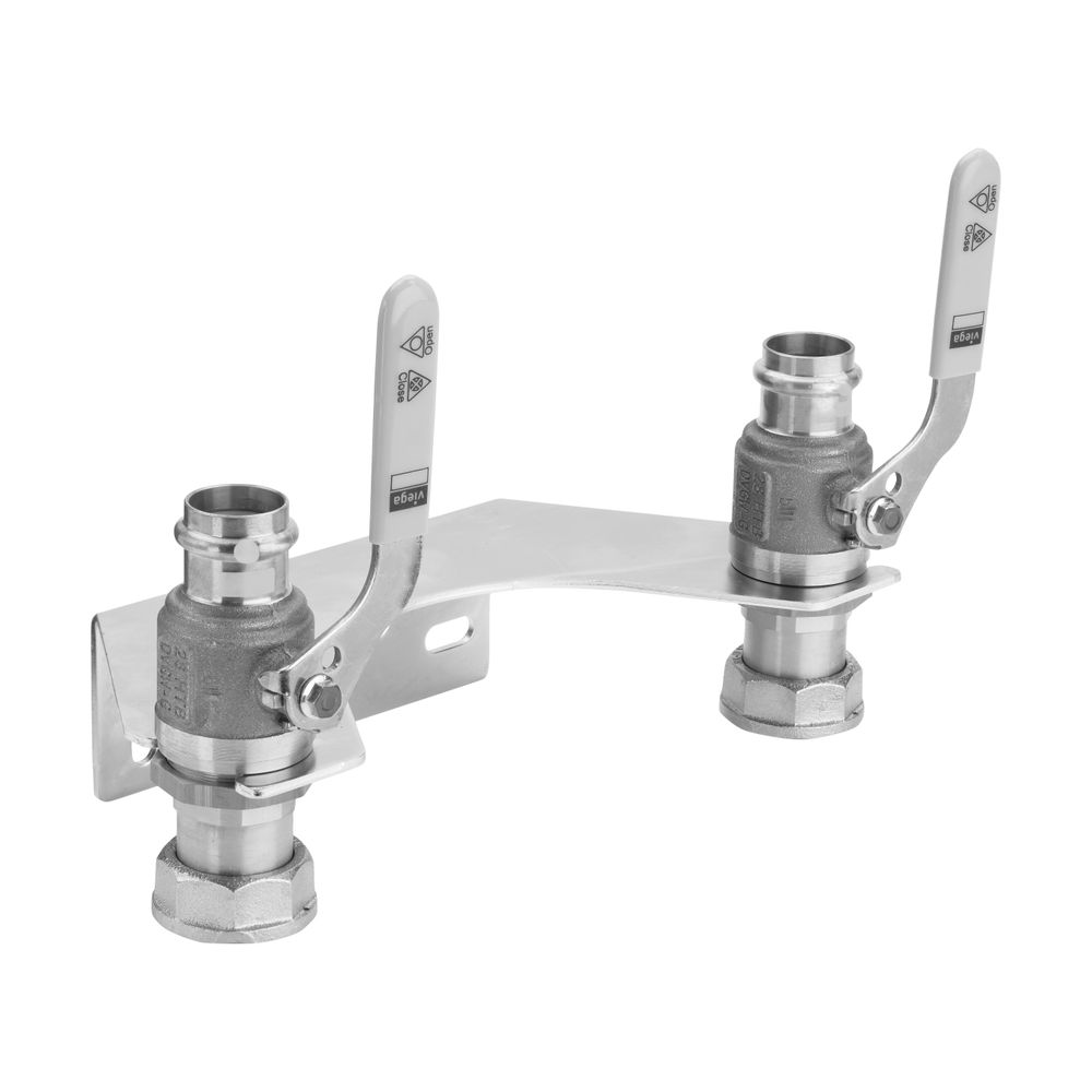 Viega Profipress G-Montageeinheit mit SC-Contur G2113 für Zweistutzengaszähler, d. 28mm, ... VIEGA-528577 4015211528577 (Abb. 3)