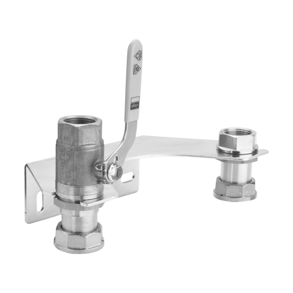 Viega Montageeinheit G2114.1 für Zweistutzengaszähler, Rp 1", Messing... VIEGA-528560 4015211528560 (Abb. 3)