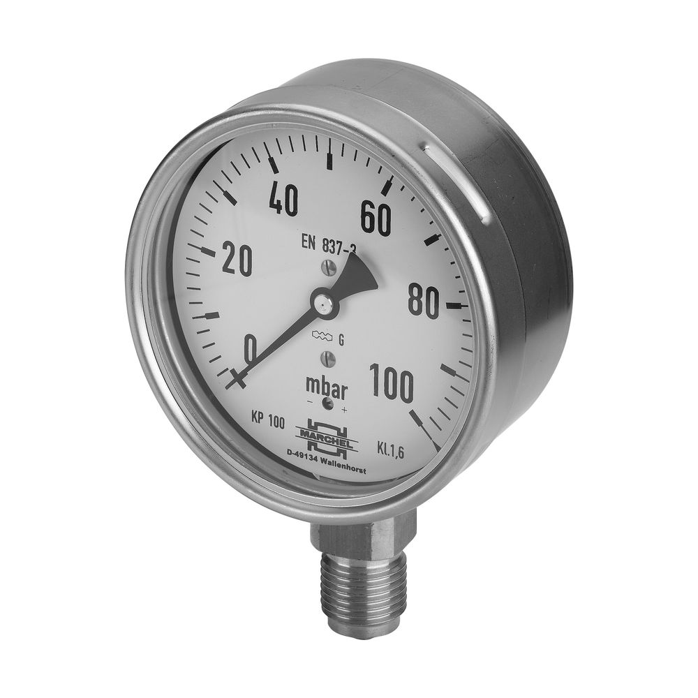 Viega Kapselfedermanometer G2591 für Filterstandsmessung, Brennerüberwachung, 1/2", Edels... VIEGA-532987 4015211532987 (Abb. 3)