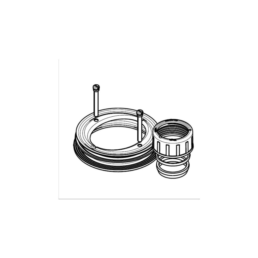 Viega Baugruppe Zubehör 6958.1-90C, d. 110mm, Chromnickelstahl... VIEGA-450731 4015211450731 (Abb. 2)
