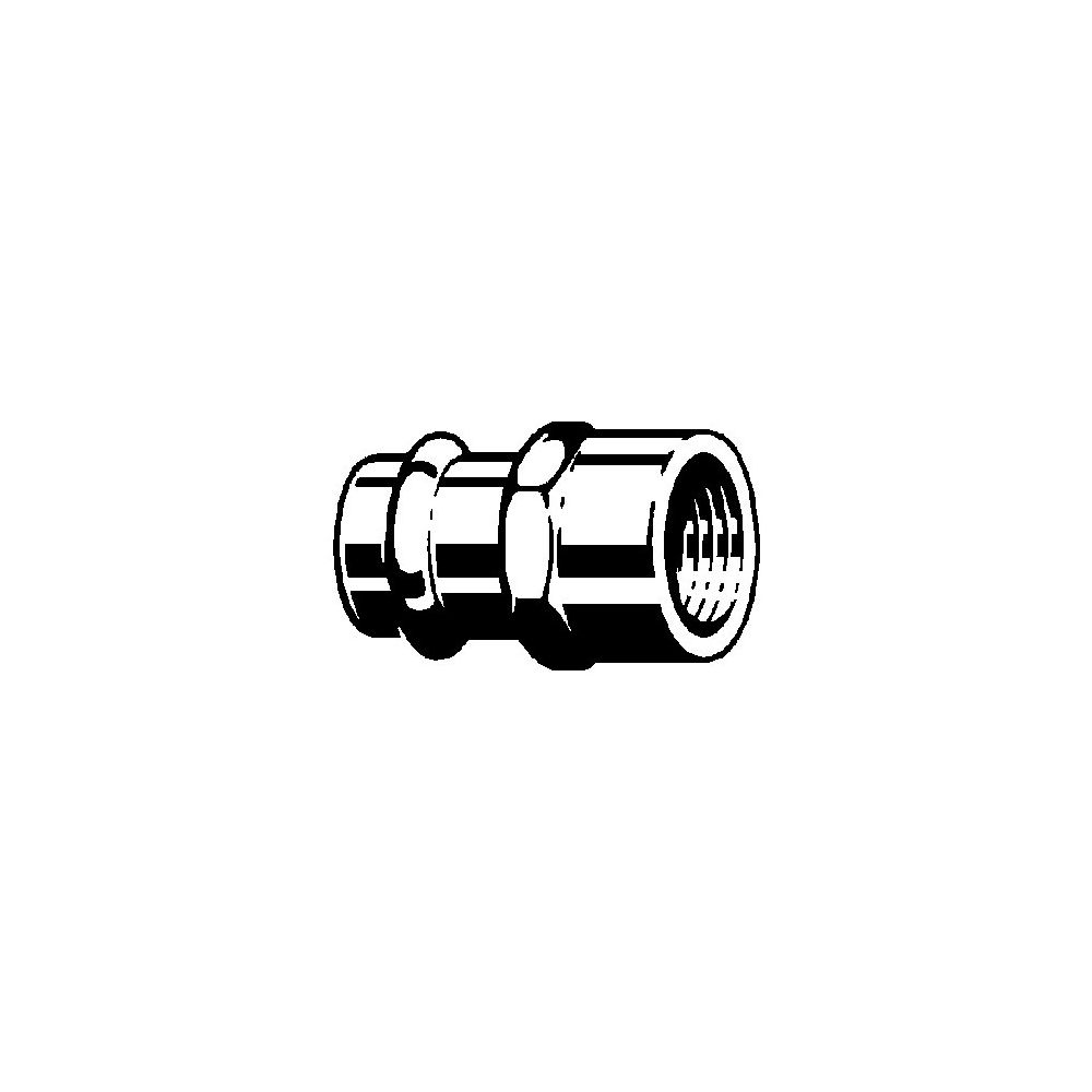 Viega Übergangsstück Seapress 0312.5 in 35mm x 1 1/4 NPT CuNiFe... VIEGA-461218 4015211461218 (Abb. 3)