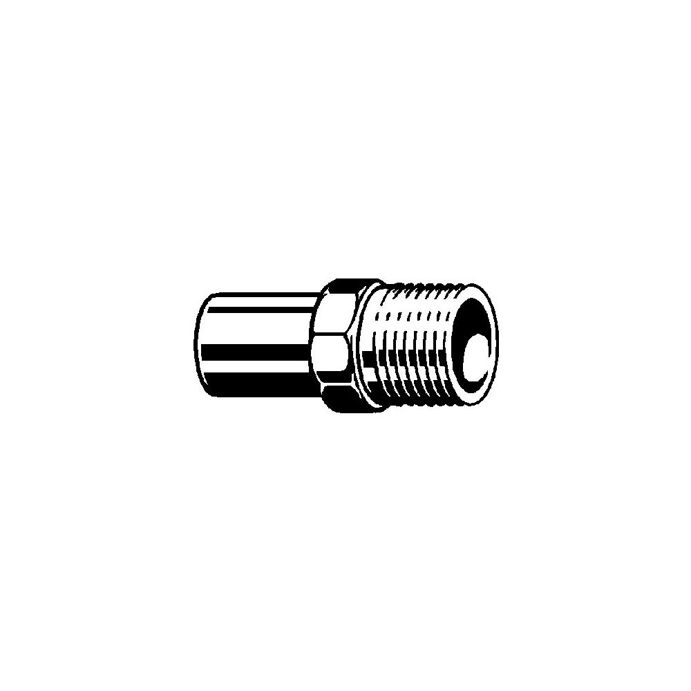 Viega Einsteckstück Prestabo 1111.1 in 15mm x R1/2 Stahl verzinkt... VIEGA-642044 4015211642044 (Abb. 2)