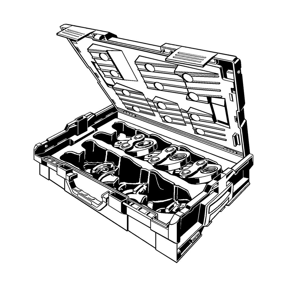 Viega PT2 Pressbackenset PT2 2202.31, Megapress 1/2"-1", 3 Pressbacken... VIEGA-793487 4015211793487 (Abb. 2)