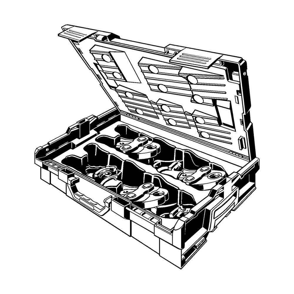 Viega PT2 Pressbackenset PT2 2202.32, Sanfix/Fonterra 16-25mm, 3 Pressbacken... VIEGA-793494 4015211793494 (Abb. 2)