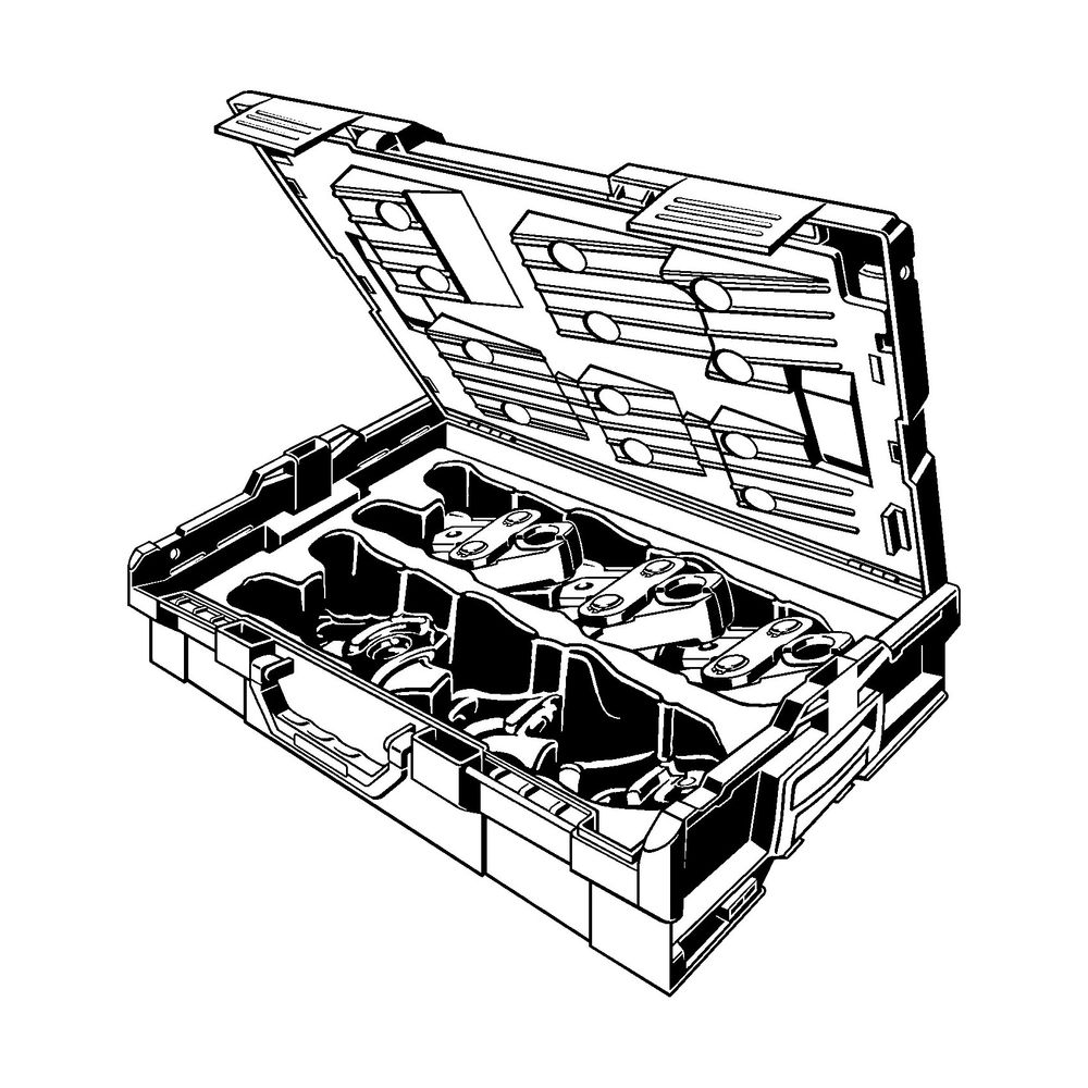 Viega PT2 Pressbackenset PT2 2202.33, Raxofix d. 16-25mm, 3 Pressbacken... VIEGA-793500 4015211793500 (Abb. 2)