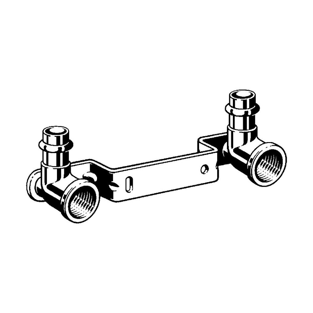 Viega Montageeinheit mit SC Sanpress 2222 in 15mmxRp1/2x150mm Siliziumbronze... VIEGA-295462 4015211295462 (Abb. 2)