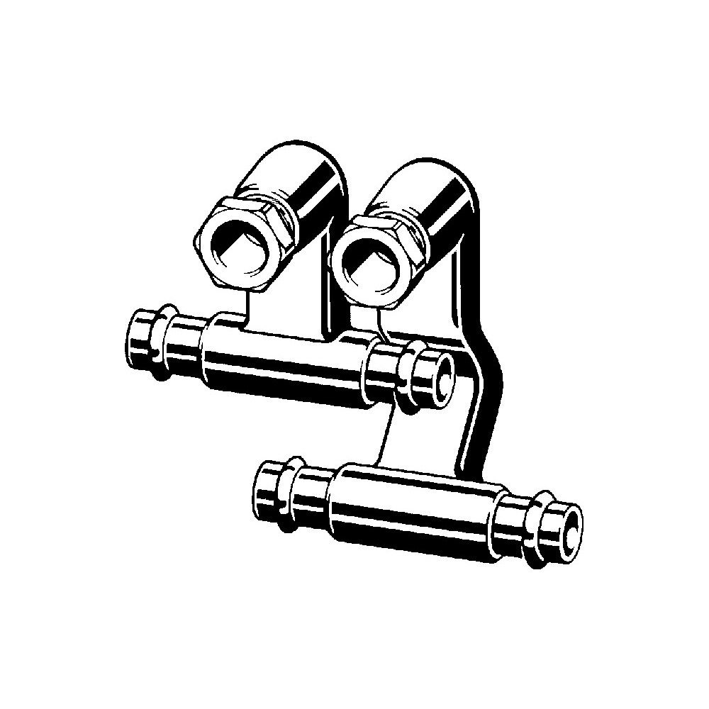 Viega Anschlussset SC Profipress Therm 2273.1 in 15mm x G1/2 x 15mm Rg verni.... VIEGA-446628 4015211446628 (Abb. 2)