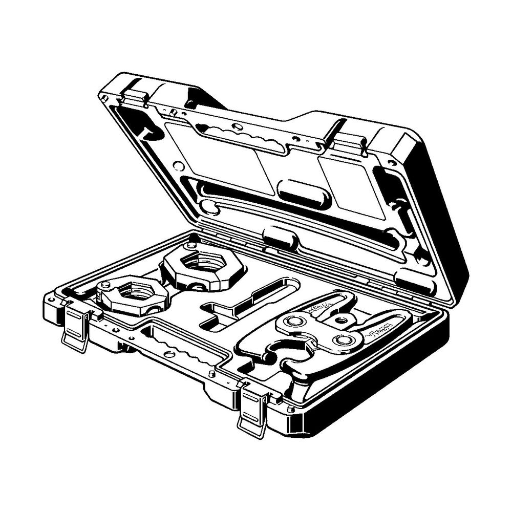 Viega PT2 Pressringset 2296.3 für metallene Pressverbindersysteme, Gelenkzugbacke Z2, d. ... VIEGA-472764 4015211472764 (Abb. 3)