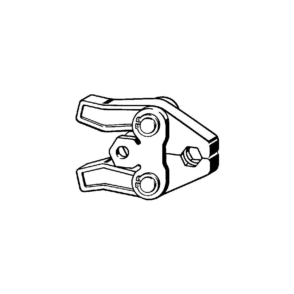 Viega Pressbacke 2299.9 für Presswerkzeug PT2 in 12 mm Stahl... VIEGA-461881 4015211461881 (Abb. 2)