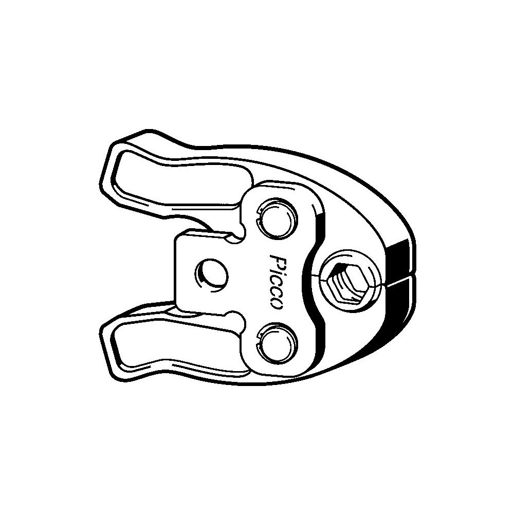 Viega Pressbacke 2484.9 für metallene Rohrsysteme in 15mm Stahl... VIEGA-485511 4015211485511 (Abb. 2)
