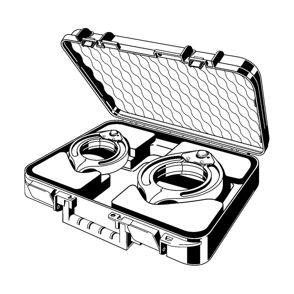 Viega Pressringset für Megapress XL, 4296.5XL mit Pressringen 3" und 4"... VIEGA-762063 4015211762063 (Abb. 2)