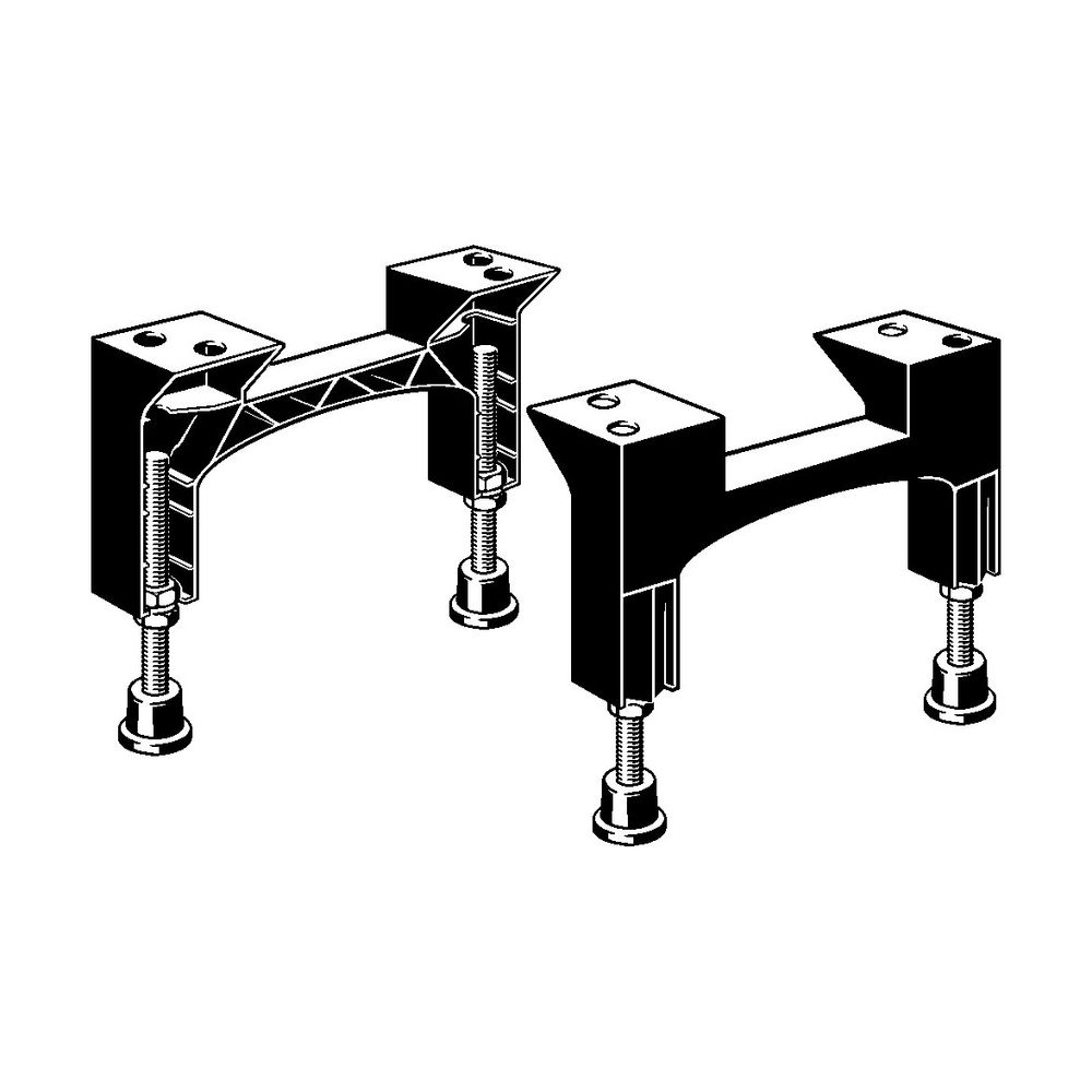 Viega Verstellfußset Advantix 4982.90 in Kunststoff... VIEGA-737559 4015211737559 (Abb. 2)