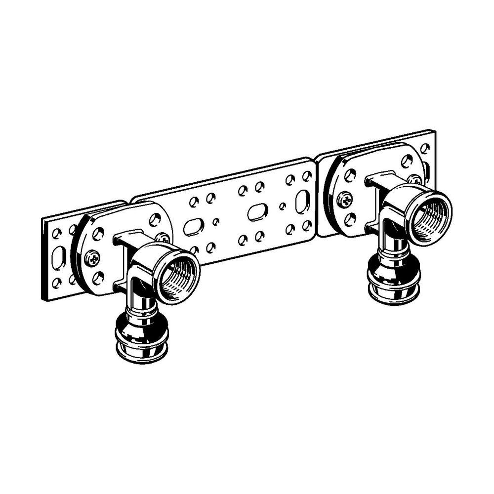 Viega Montageeinheit Raxofix 5321.61 in 16mmxRp1/2x80/100/150mm Sibr... VIEGA-690144 4015211690144 (Abb. 2)