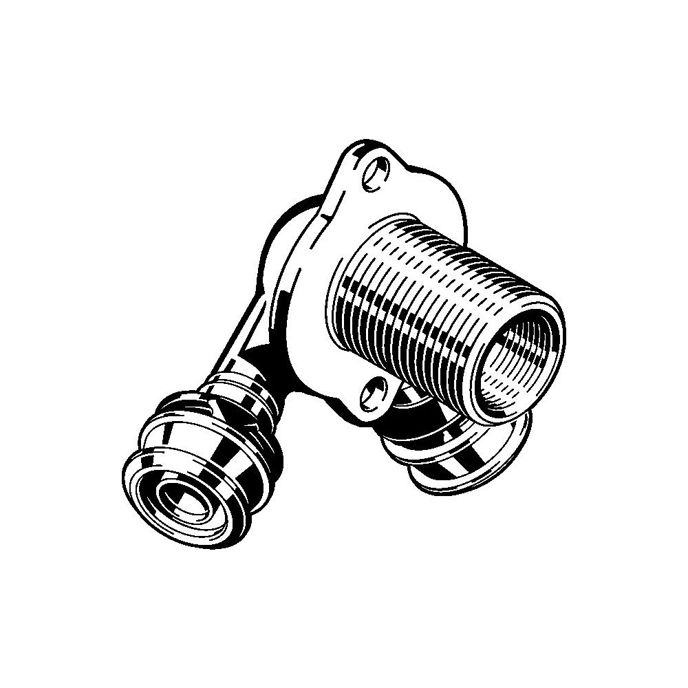 Viega Doppelwanddurchführung SC Raxofix 5332.4 in 16mmxRp1/2xG3/4x47mm Sibr... VIEGA-673994 4015211673994 (Abb. 2)