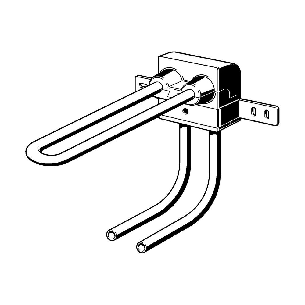 Viega Heizkörperanschlussblock Raxofix 5397.7 in 16mm Kunststoff grau... VIEGA-698454 4015211698454 (Abb. 2)